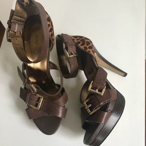 Nine West Leopard Heels